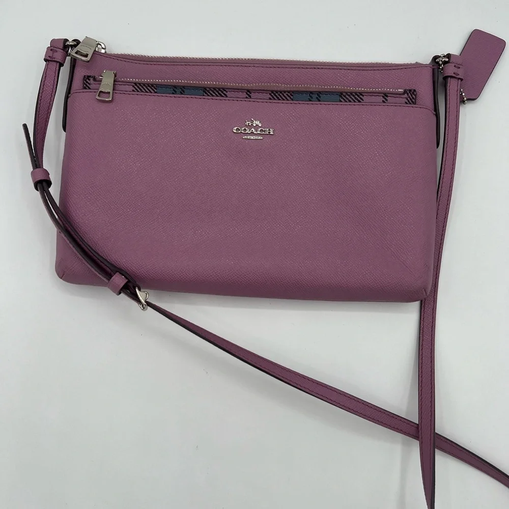 Coach Lavender Crossbody Bag - Picture 2 of 10